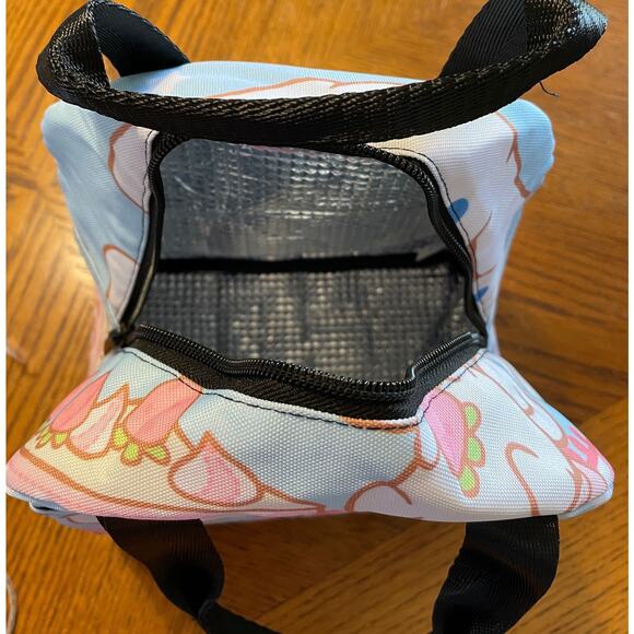 New Cinnamoroll Lunch Bag with Front Pocket 8"x8"x5" - Picture 4 of 4